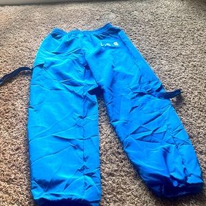 Blue joggers fits size M